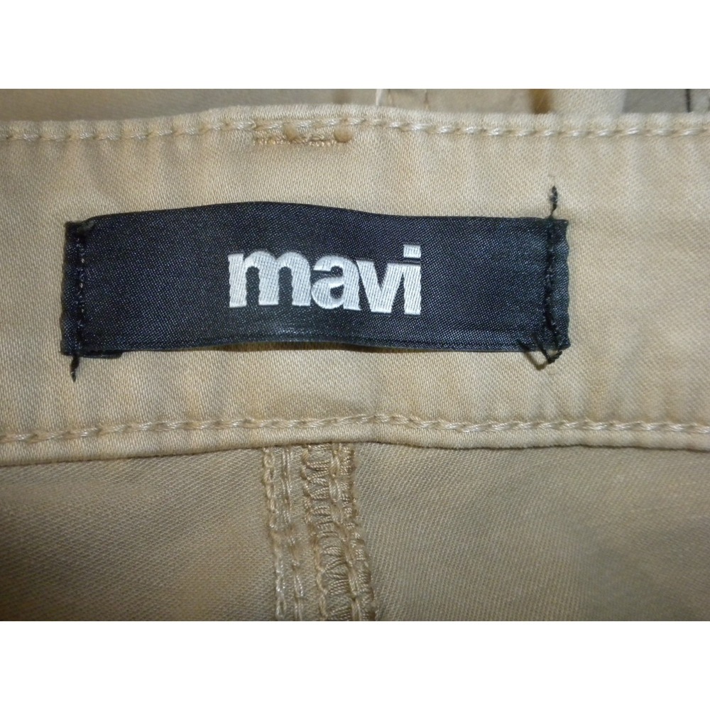 Mavi Jeans Mens 40x32 British Khaki Matt Relaxed Straight Twill Minimalist Work - Picture 5 of 10